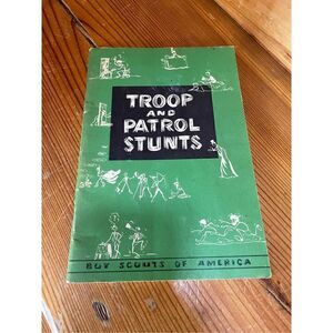 1953 Troop and Patrol Stunts - Boy Scouts Booklet